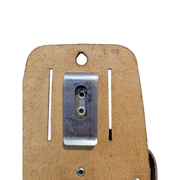 BEHA Gas Lamp Tester Leather Pouch Tan Vintage Collectible Preowned See Descript - Picture 5 of 10